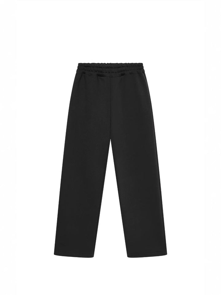 Women's comfortable leisure pants with wide cut and elastic waistband Lisslune