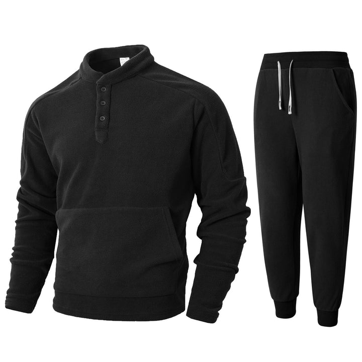 Men's Fleece Leisure Suit Lisslune
