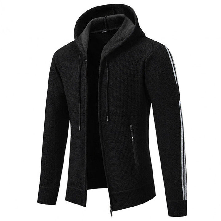 Men's sweat jacket with practical zippered pockets and modern design Lisslune