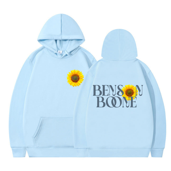 Women's hoodie with unique sunflower design and comfortable fit Lisslune