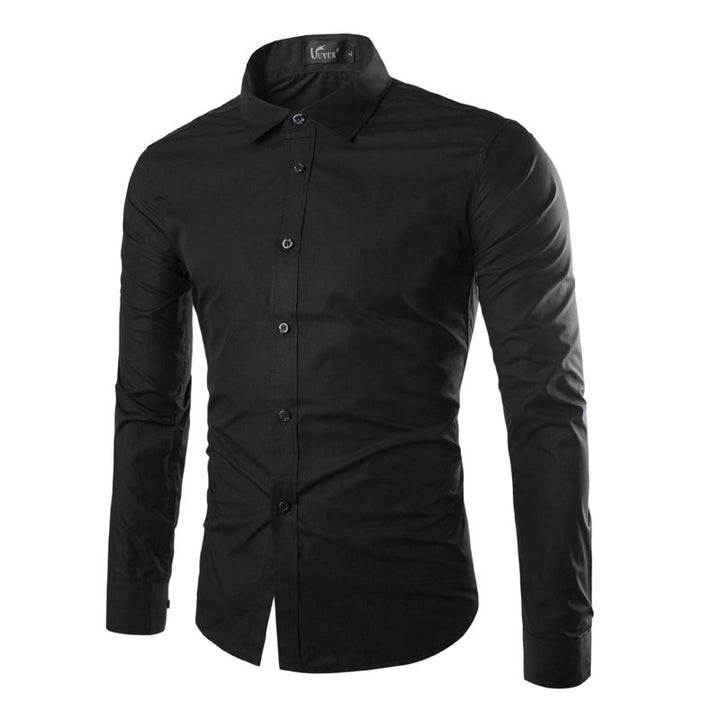 Men's elegant long sleeve shirt Lisslune