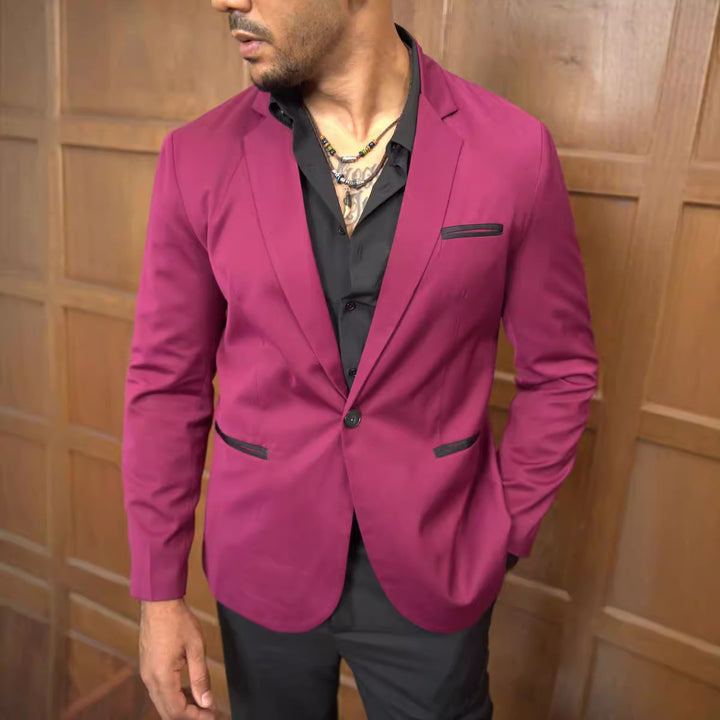 Men's elegant blazer with modern cut Lisslune