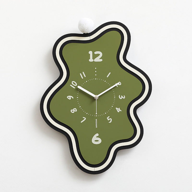 Lisslune | Creative irregular wall decoration Silent Clock