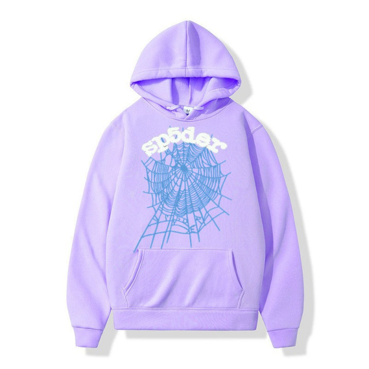 Women's hoodie with creative spider motif and comfortable fit Lisslune