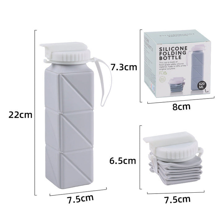 Lisslune | Practical Foldable Silicone Bottle for On the Go