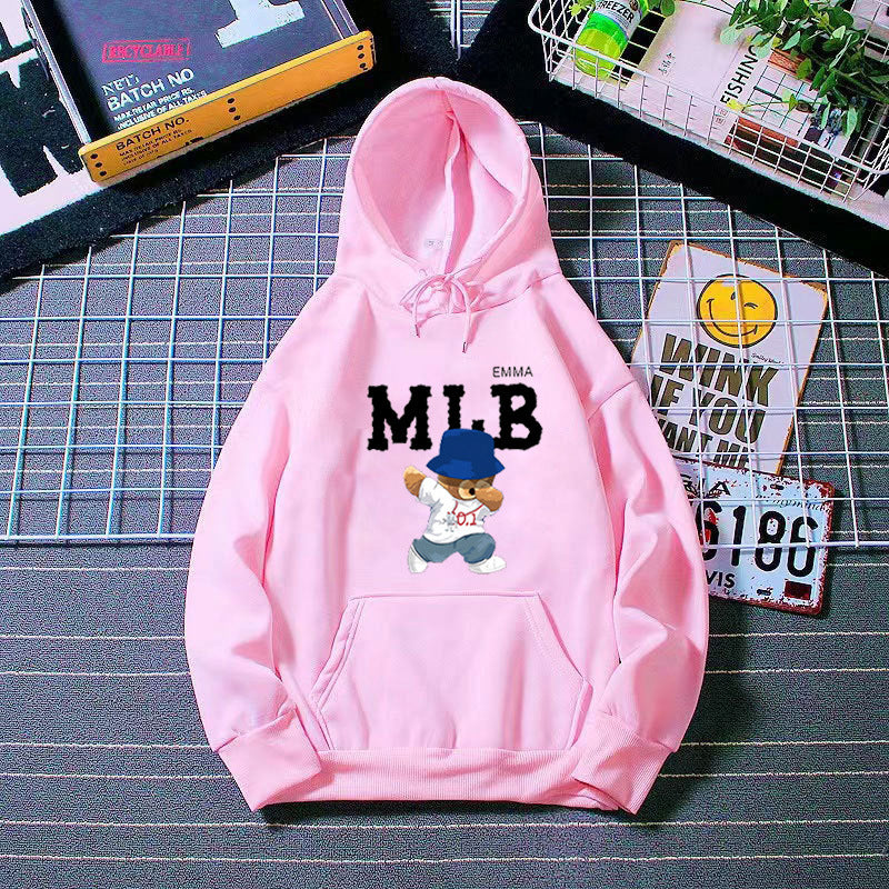 Women's hoodie with creative animal and script design Lisslune