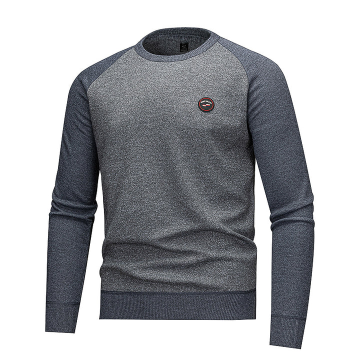 Men's Stylish Sweat Pullover with Raglan Sleeves Lisslune