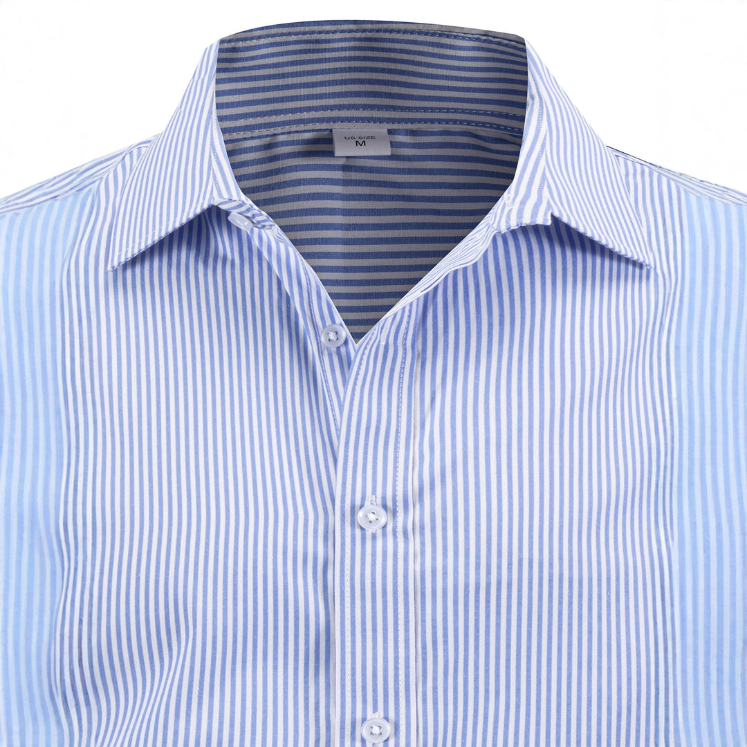 Men's striped long sleeve shirt Lisslune