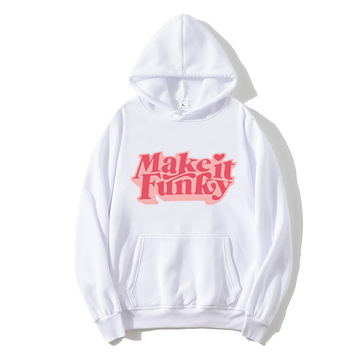 Women's hoodie with playful print Lisslune