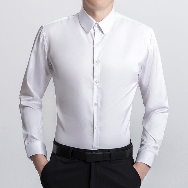 Men's Elegant Long Sleeve Shirt made of Breathable Material Lisslune