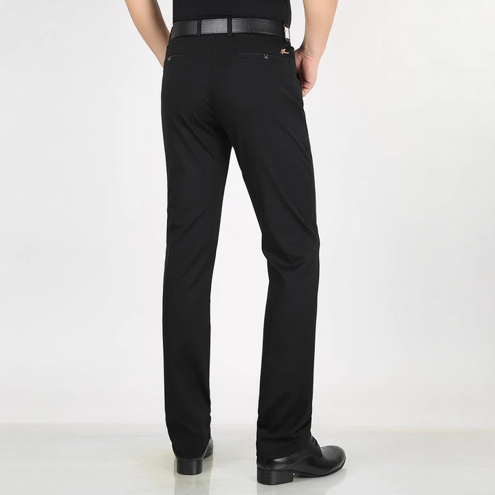 Men's Elegant Suit Pants with Comfortable Stretch Fabric Lisslune