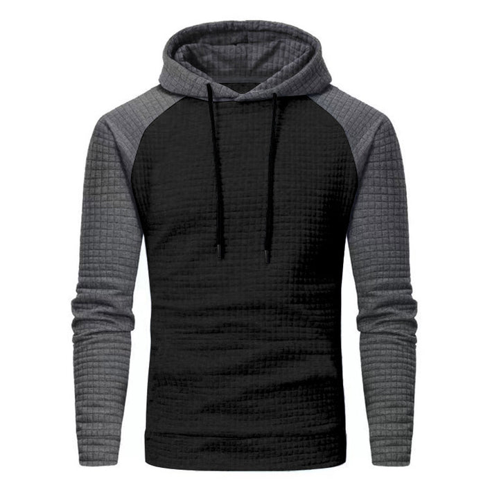 Men's hoodie with textured design and modern cut Lisslune