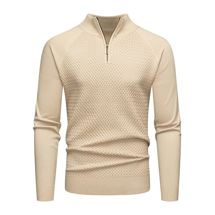 Men's knitted sweater with zipper Lisslune
