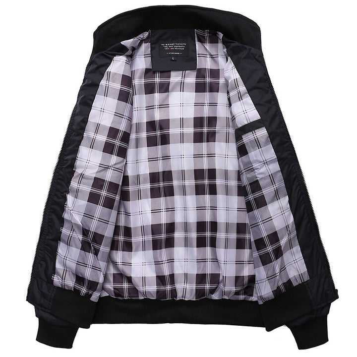 Men's stylish transitional jacket with quilted inner lining and practical pockets Lisslune