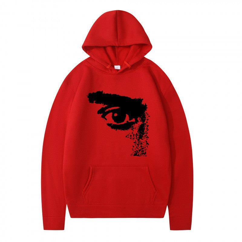 Women’s hoodie with modern, artistic print Lisslune