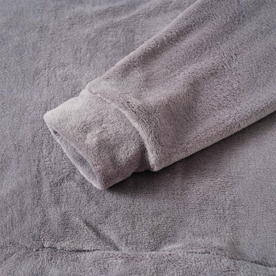 Men's Cozy Fleece Hoodie with Drawstring Lisslune