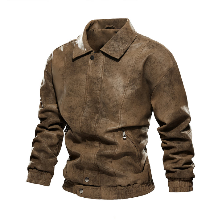 Men's sporty and stylish jacket with elastic cuffs Lisslune
