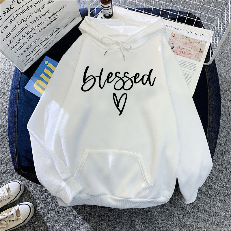 Women's comfortable hoodie with inspiring print Lisslune