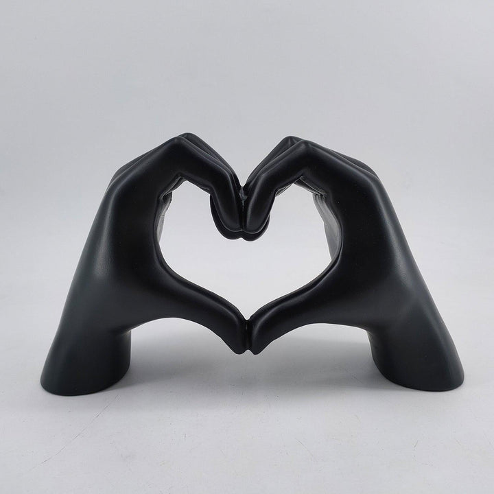 Lisslune | LoveSculpt Handcrafted Wooden Heart Decoration – Symbol of Love & Connection for Home Decor