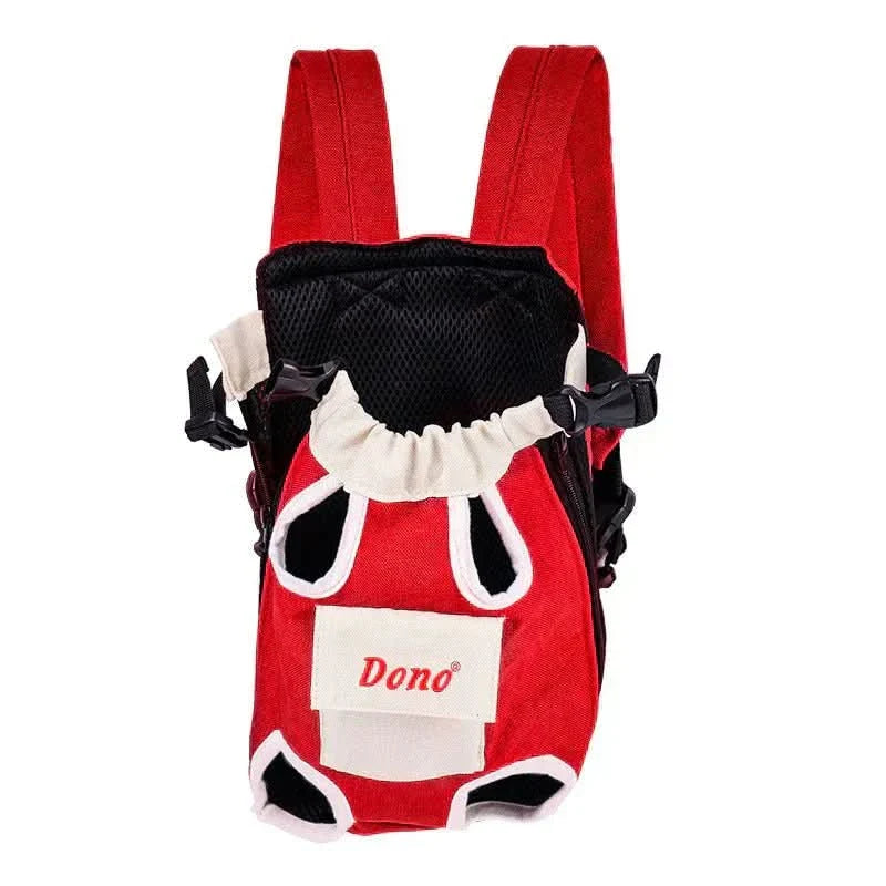 Lisslune | TRAVELBUDDY – Breathable Pet Travel Bag with Safety Belt
