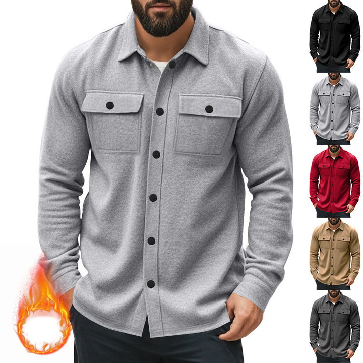 Men's Fashion Jacket with Functional Pockets and Modern Cut Lisslune