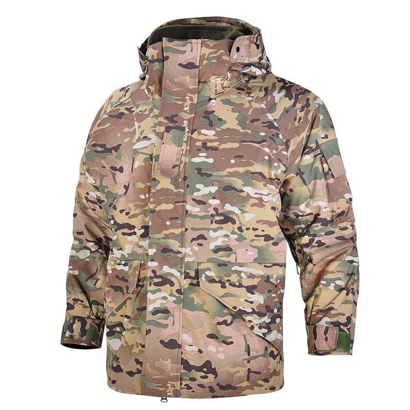 Men's weatherproof camouflage jacket Lisslune