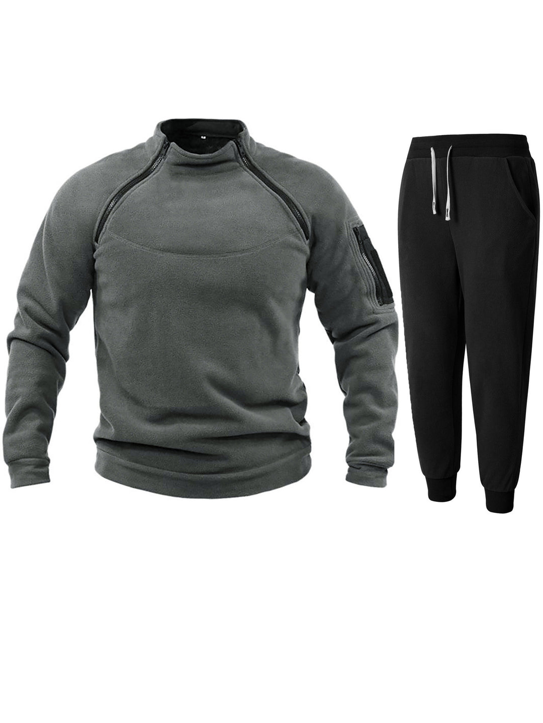 Men's Functional Sweater and Jogging Pants Set Lisslune