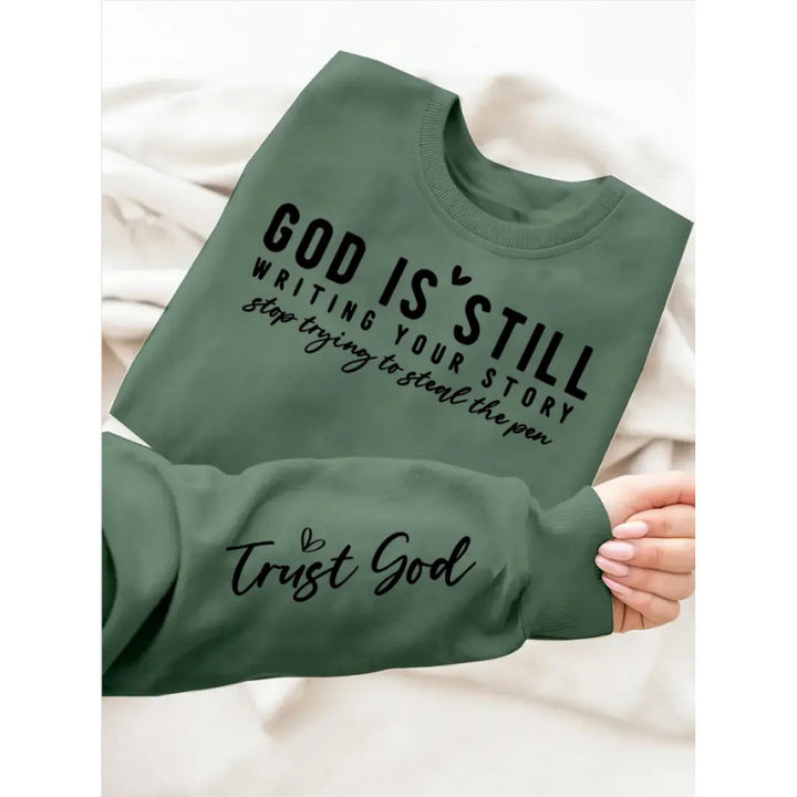Women’s sweatshirt with inspiring lettering and soft material Lisslune