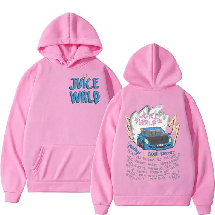 Women's hoodie with vibrant graffiti design and comfortable fit Lisslune