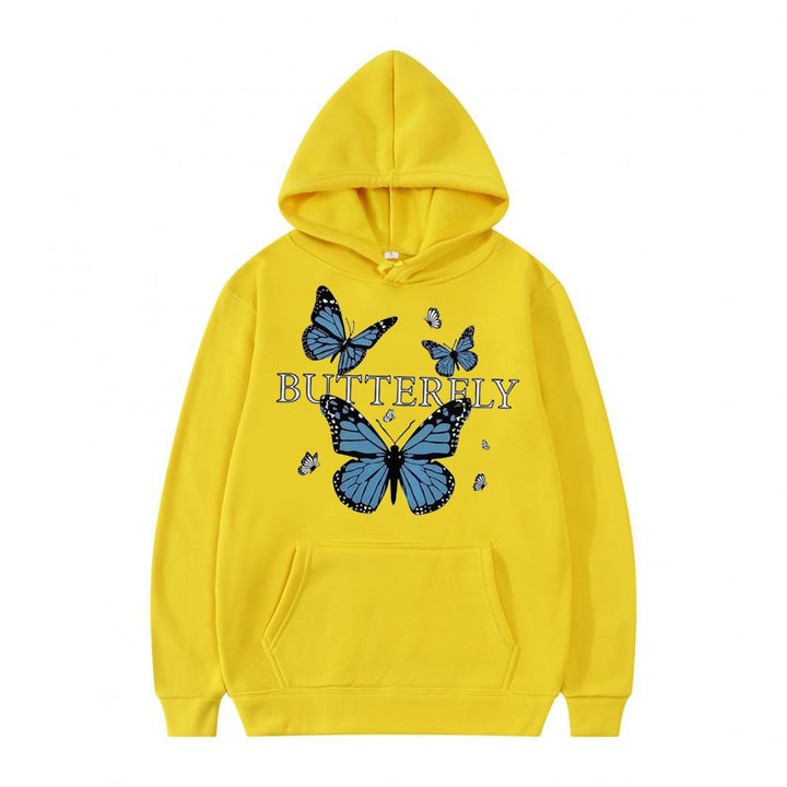 Women's hoodie with butterfly motif Lisslune