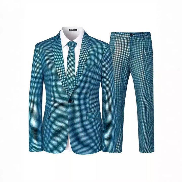 Men's Sparkling Suit Set Lisslune