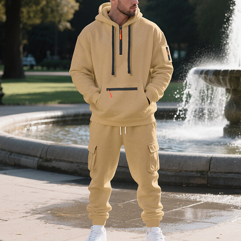 Men's tracksuit with practical pocket design Lisslune