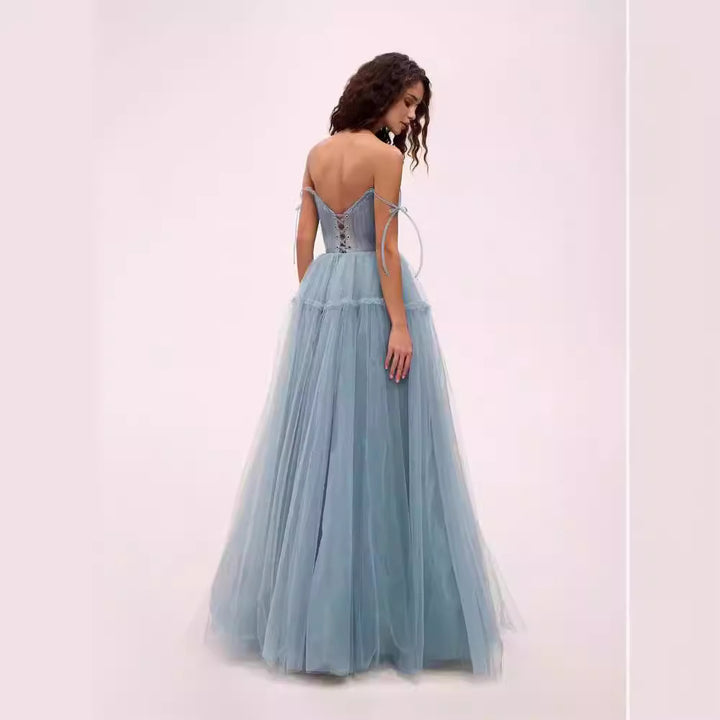 Ladies evening dress made of the finest tulle from Lisslune