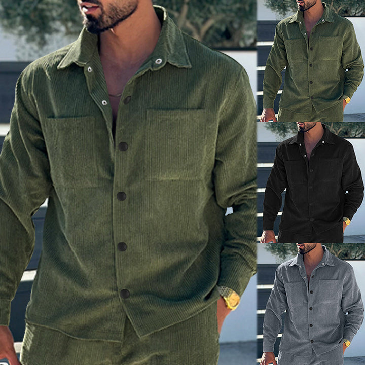 Men's comfortable outdoor jacket with practical pockets Lisslune