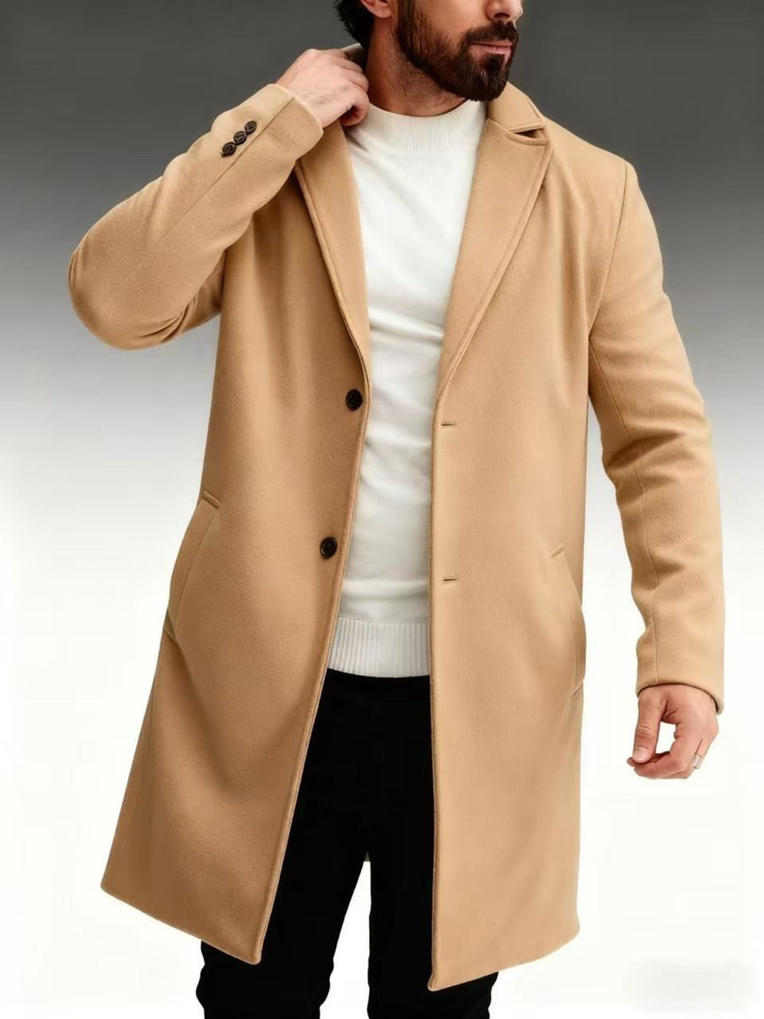 Men's classic and elegant winter coat Lisslune