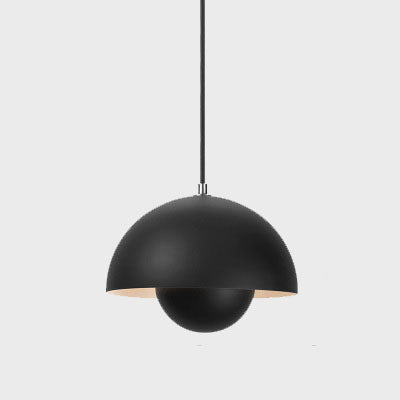 Lisslune | Nordic Macaron 1-Light Half-Circle Dome Pendant Light
