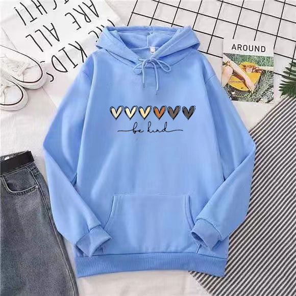 Women's hoodie with creative heart design Lisslune