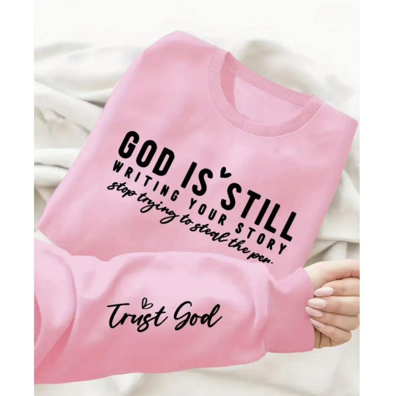 Women’s sweatshirt with inspiring lettering and soft material Lisslune