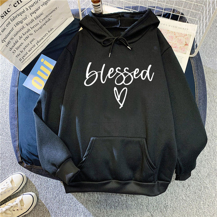 Women's comfortable hoodie with inspiring print Lisslune