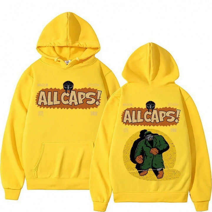 Women’s hoodie with creative comic print Lisslune