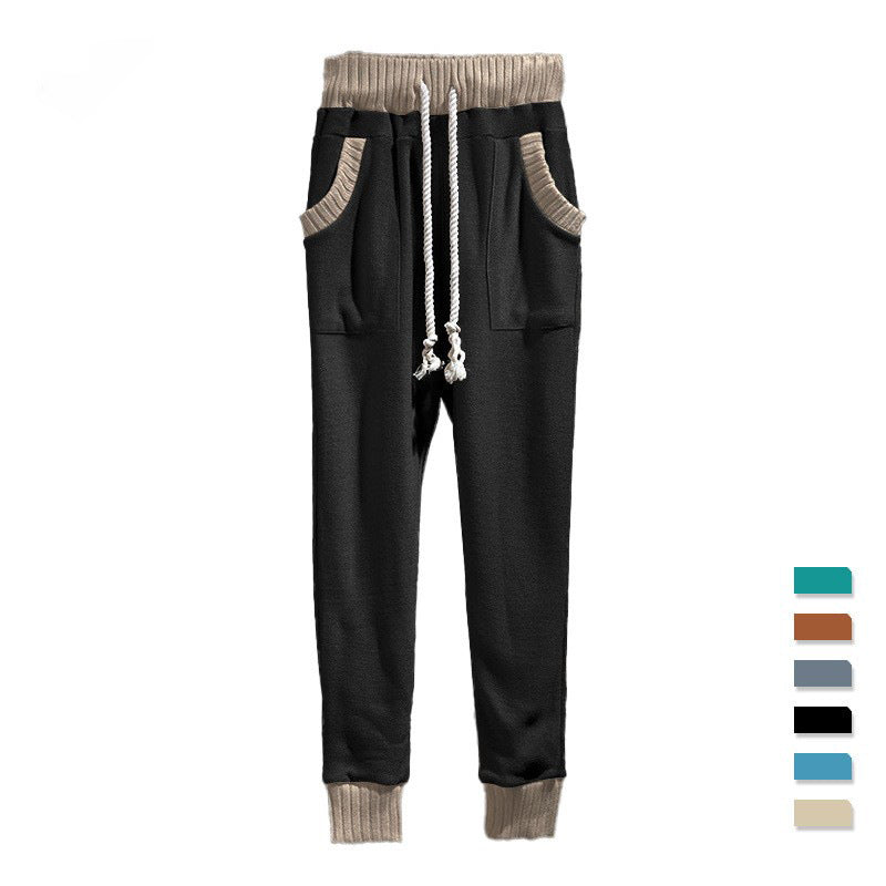 Men's sporty jogging pants with comfortable side pockets and elastic waistband Lisslune