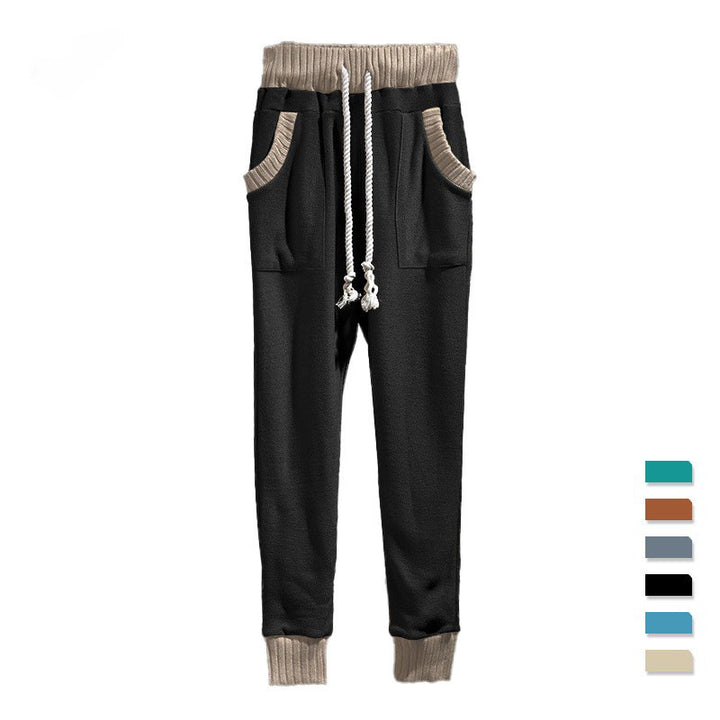 Men's sporty jogging pants with comfortable side pockets and elastic waistband Lisslune