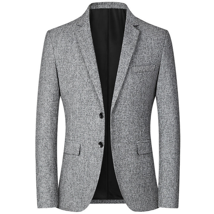 Men's modern and elegant blazer made of textured fabric Lisslune
