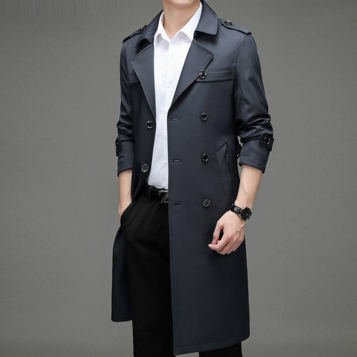 Men's Stylish Trench Coat Lisslune