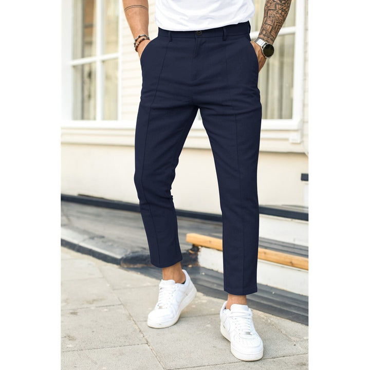 Men's elegant chinos with slim fit Lisslune