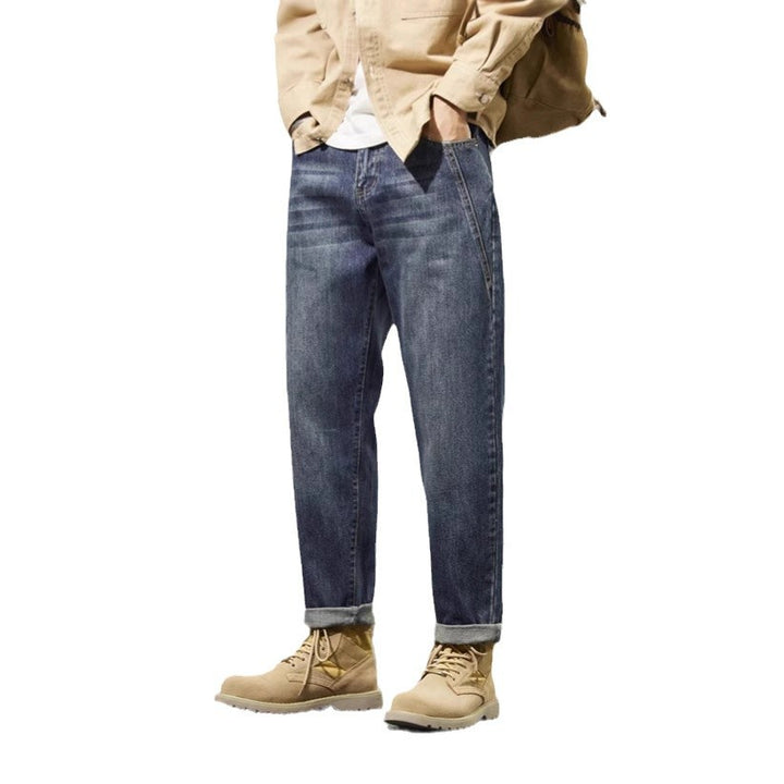 Men's casual Relaxed Fit jeans in vintage look Lisslune