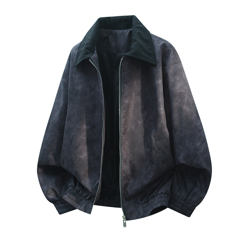 Men's transitional jacket with modern cut and functional pockets Lisslune