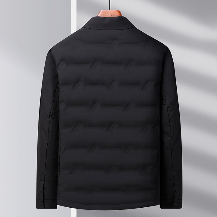Men's Quilted Jacket with Innovative Functionality and Fashionable Design Lisslune