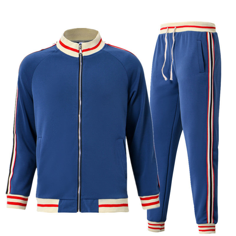 Men's sporty tracksuit with modern design and functional details Lisslune