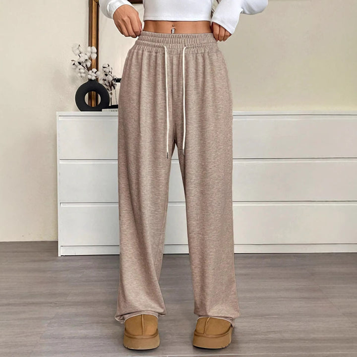Damen Bequeme Freizeithose mit elastischem Bund Lisslune